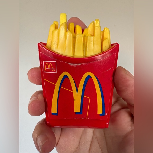 McDonald's Other - Vintage 1999 McDonald’s French Fries Talking Toy – Flip Phone Style 📞🍟